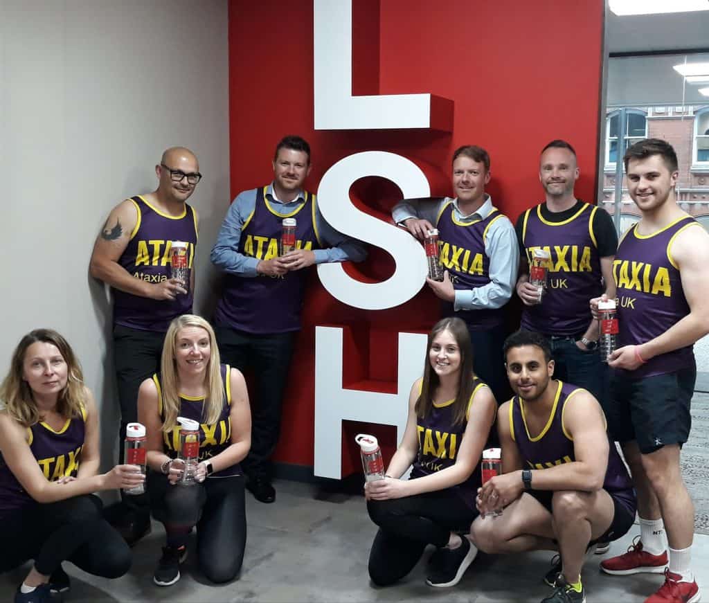 Group of Runners Getting Ready