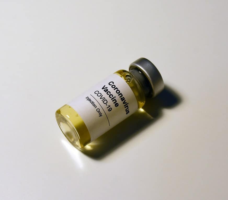 Photo of Covid-19 vaccine bottle