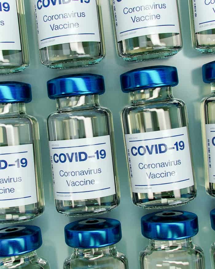 Image of Covid-19 vaccine bottles